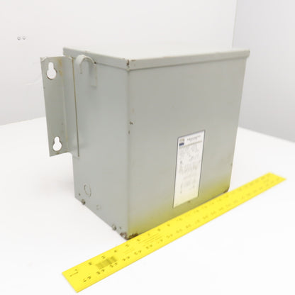Hevi Duty HT1F6AS 480V Delta Pri 6kVa 208Y/120V Sec 3R Outdoor Transformer