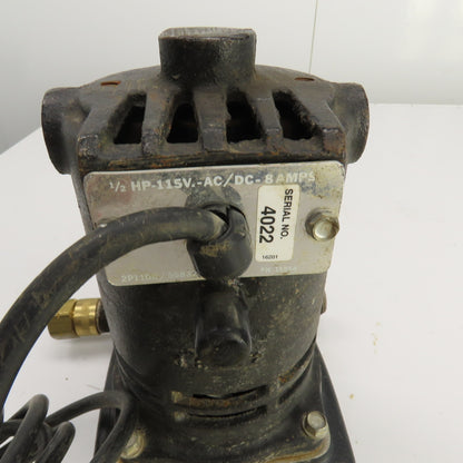 Cambell Hausfeld 2P110B/55832 1/2HP Self Priming Cast-Iron Portable Pump 120V