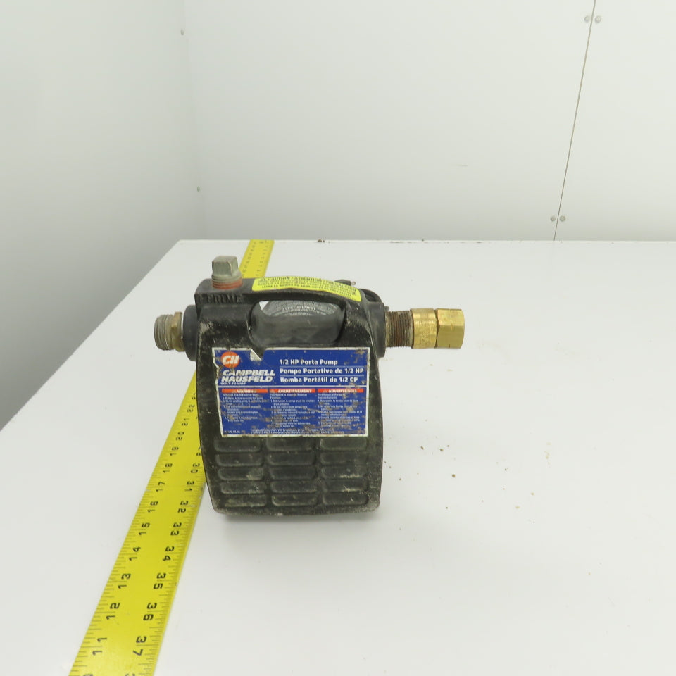 Cambell Hausfeld 2P110B/55832 1/2HP Self Priming Cast-Iron Portable Pump 120V