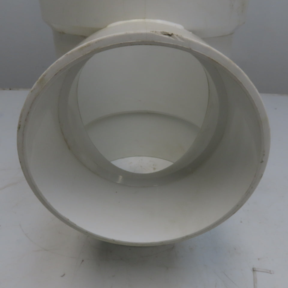 8 x 6 x 8 Tee PVC Pipe Fitting Schedule 40 Female Socket