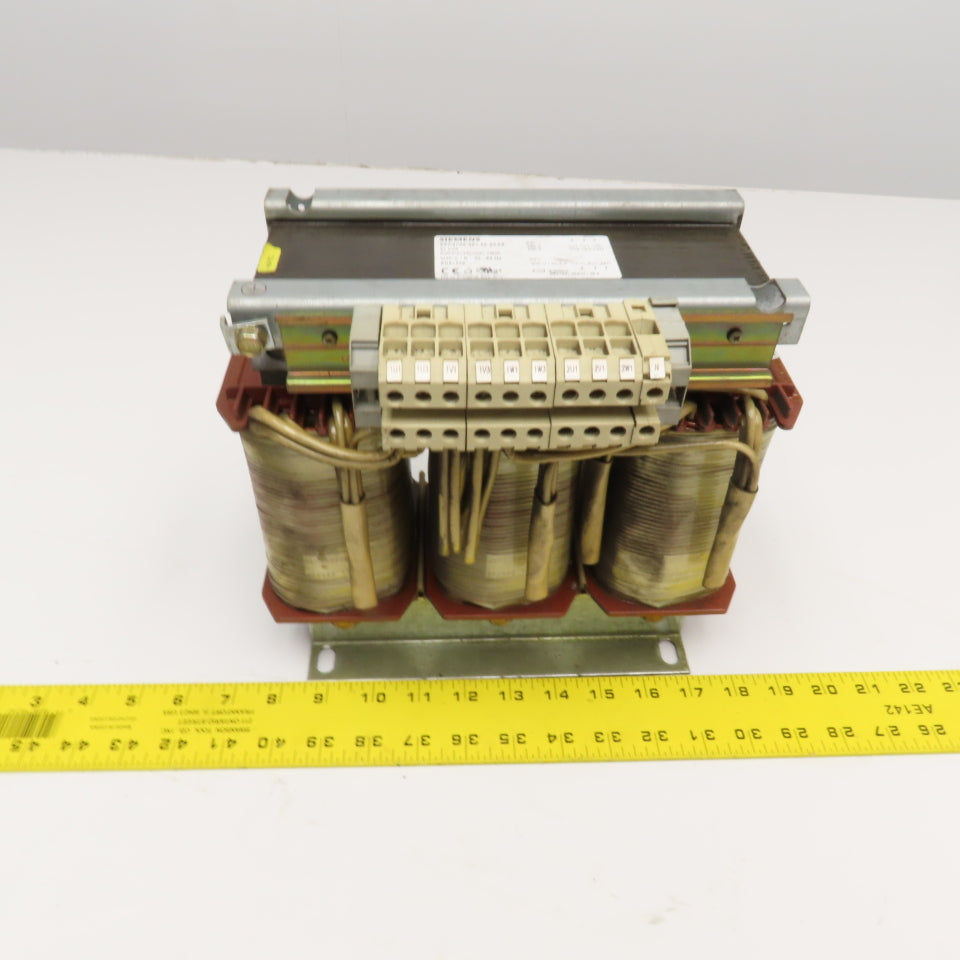 Siemens 4AP2796-0EL40-2XA0 480/440V Pri 21kVa 400V Sec 30.3A Autotransformer