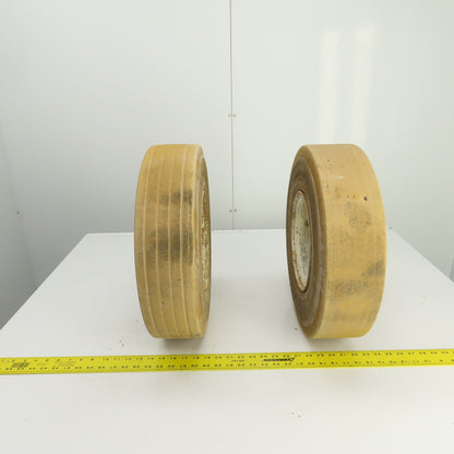 Nitco DuroSoft SRB Solid Cushion Tire & Rim 5.00-8 From Cushman Titan SOBR Lot/2