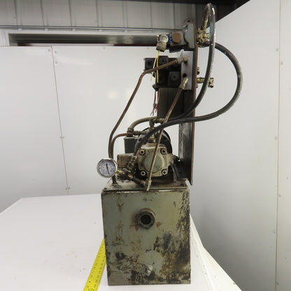 Graham T10V 10 Gallon 1.5HP Hydraulic Power Unit 208-230/460V 3PH 4.5A 1740RPM