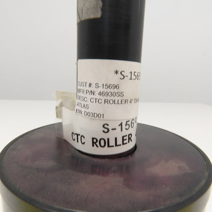 46930SS 4" Diameter CTC Roller 4-1/2" Wide