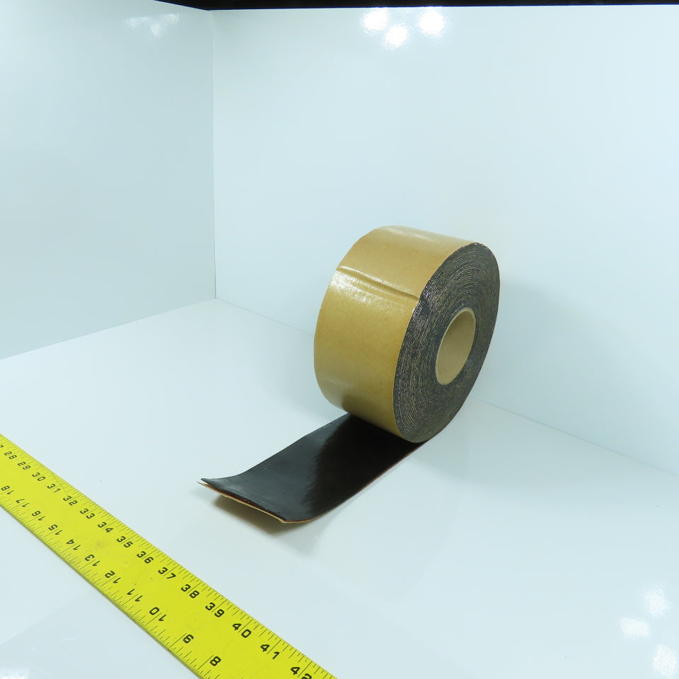 Foil Faced Bitumen Flashing Tape 33-3/4" Wide x 0.0725" Thick x 50' L