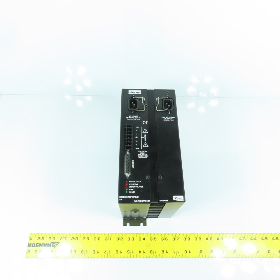 Parker S8-DRIVE-AMP-V2 Microstep Drive Compumotor Servo Drive 95-132V AC