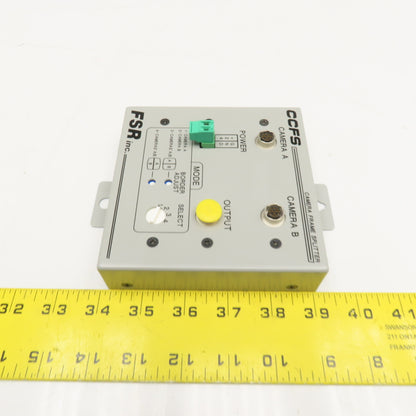 FSR Inc. CCFS-B/2W Camera Frame Splitter Device CCFS Black/White