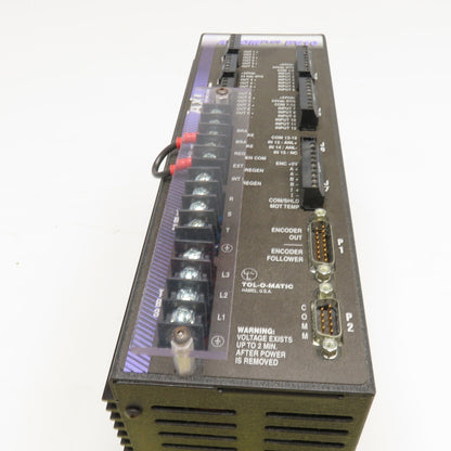 Tolomatic 3604-9639 Axiom Plus PV10 115-208/230V 0-500Hz 1/3 Phase Servo Drive