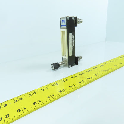 Matheson J1-4Y201-J209 FM-1000 Compact Flowmeter Stainless Steel With Valve