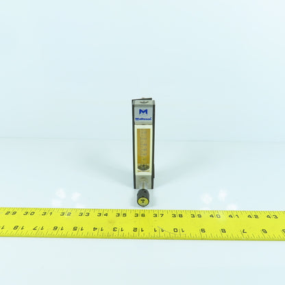 Matheson J1-4Y201-J209 FM-1000 Compact Flowmeter Stainless Steel With Valve