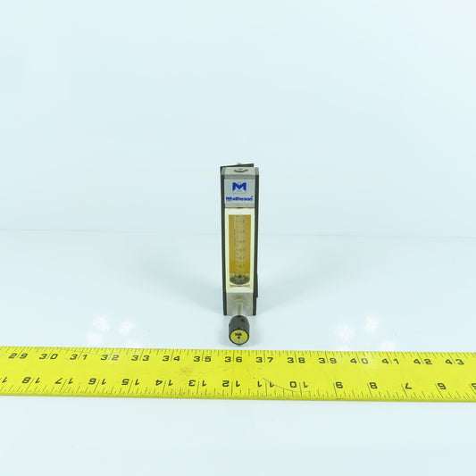 Matheson J1-4Y201-J209 FM-1000 Compact Flowmeter Stainless Steel With Valve