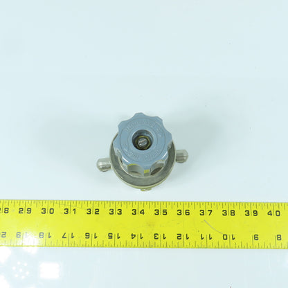Matheson 3452 Stainless Steel High Flow Gas Line Regulator 500 PSI
