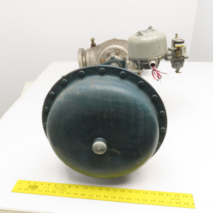 Fisher 667-EC 3" Flange Mount Stainless Steel Globe Valve 50VDC 150PSI Actuator