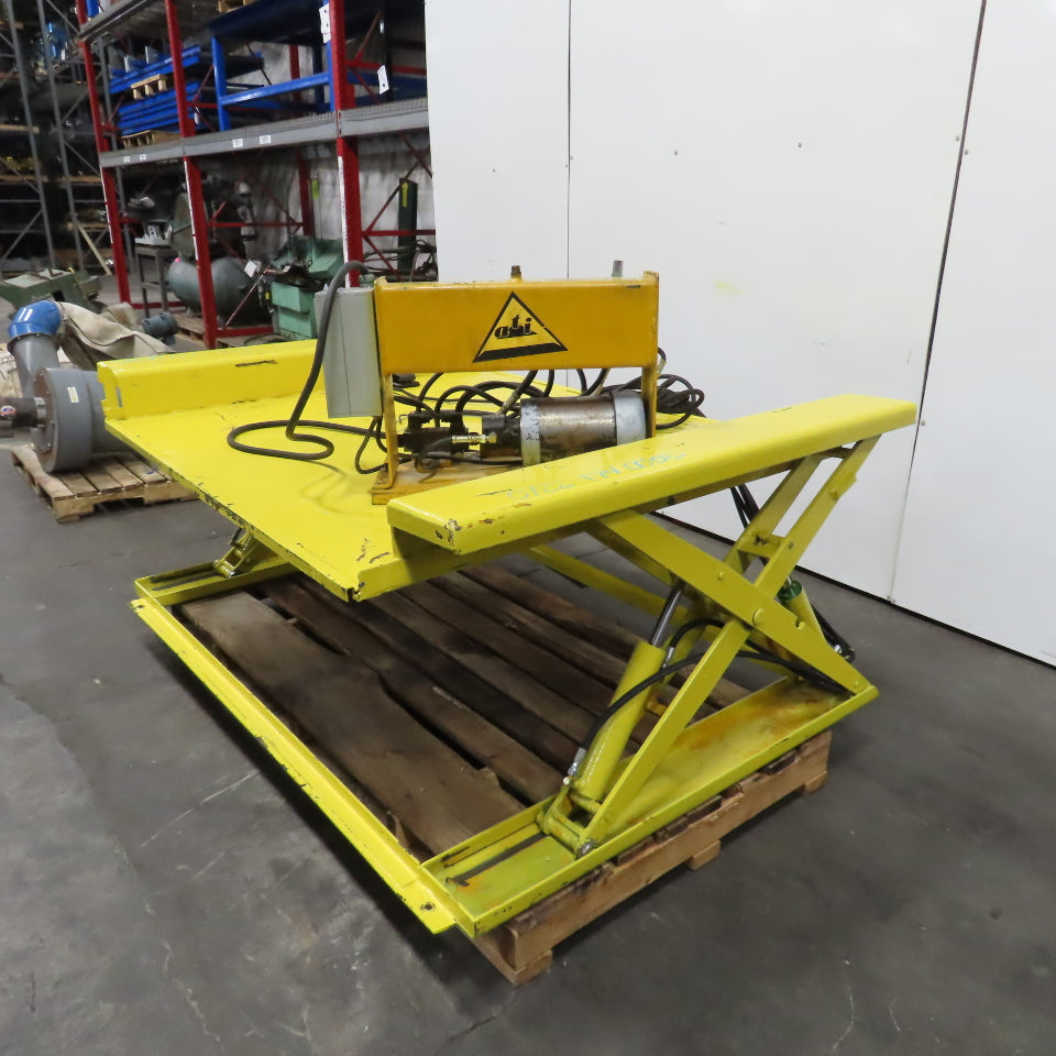 ATI ZLLPF4448E 2000 LB Zero-Low Drive On Scissor Lift Table 230/460V 55 x 62"