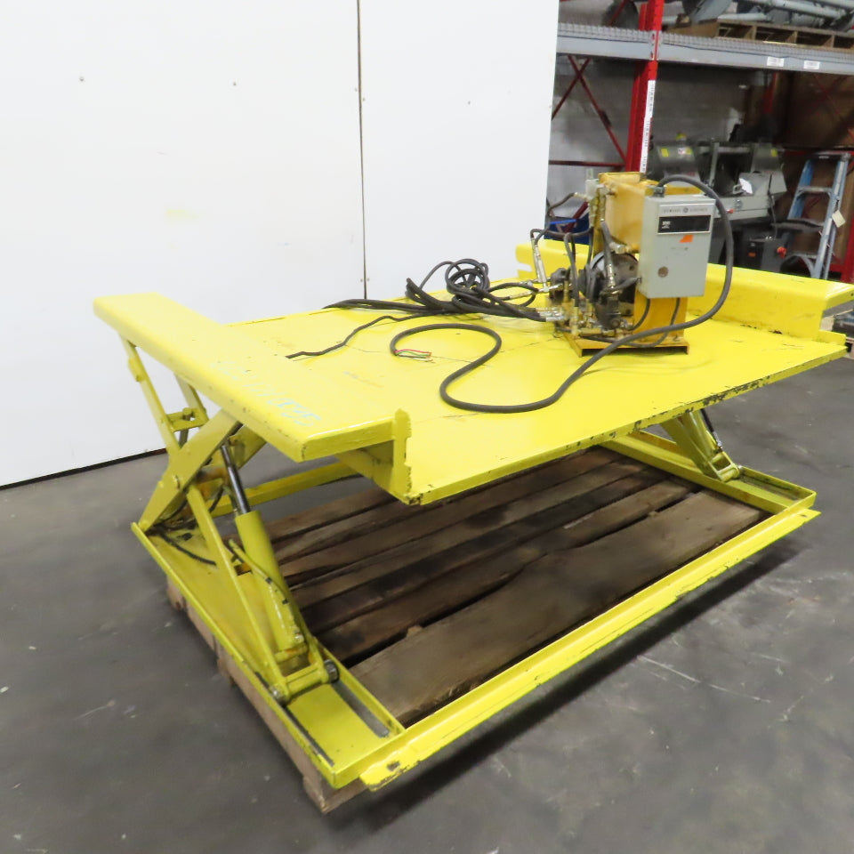 ATI ZLLPF4448E 2000 LB Zero-Low Drive On Scissor Lift Table 230/460V 55 x 62"