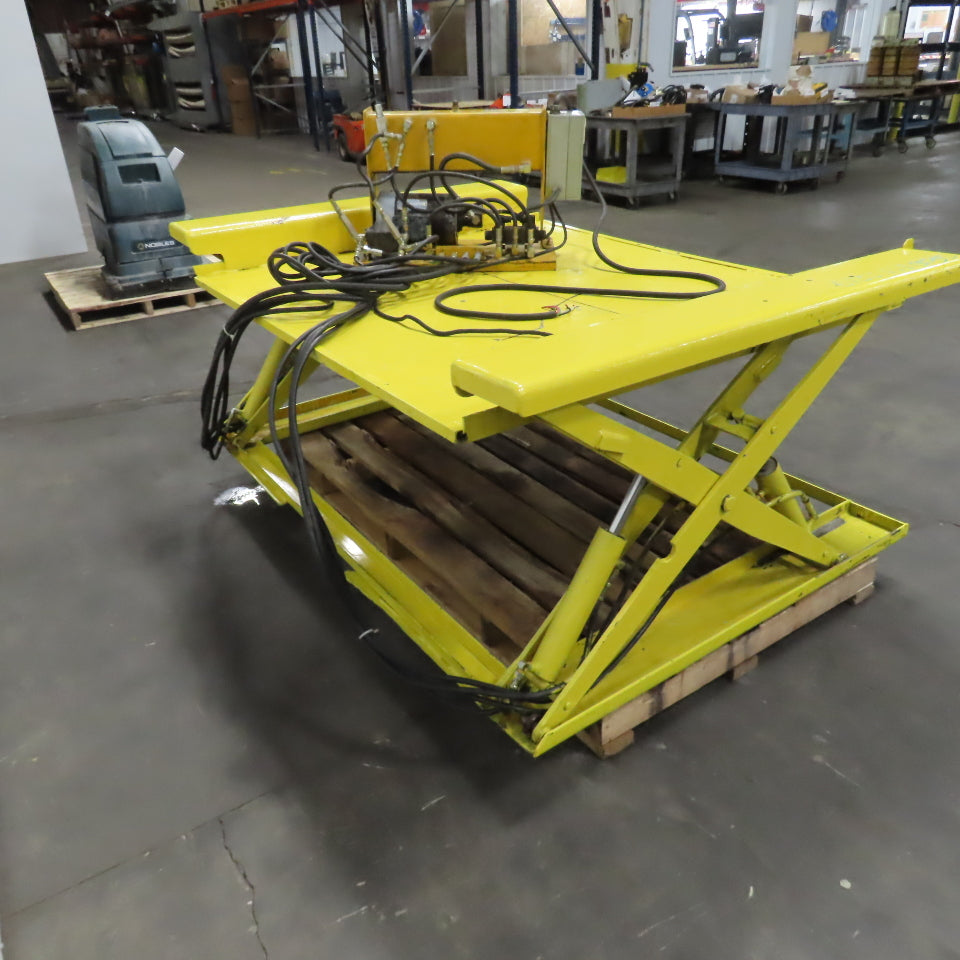 ATI ZLLPF4448E 2000 LB Zero-Low Drive On Scissor Lift Table 230/460V 55 x 62"