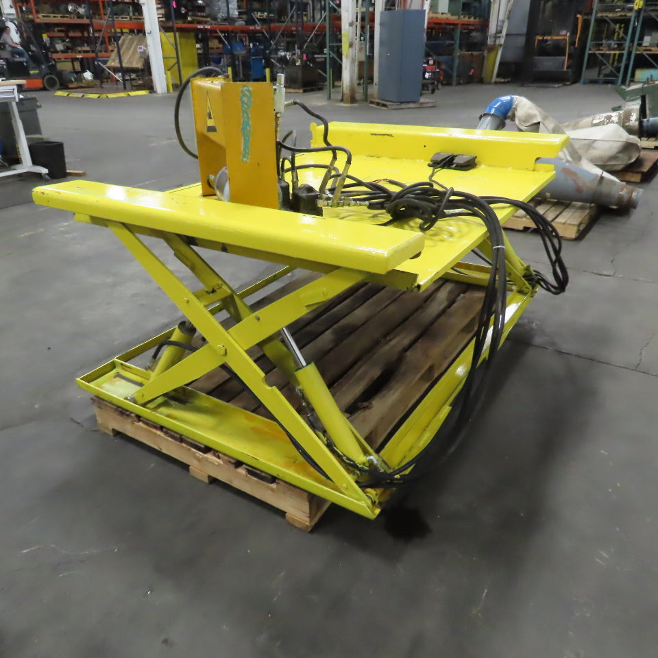 ATI ZLLPF4448E 2000 LB Zero-Low Drive On Scissor Lift Table 230/460V 55 x 62"