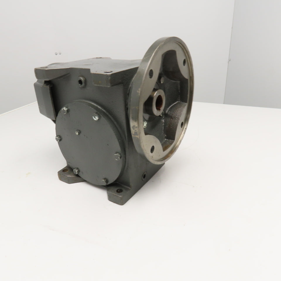 Baldor SVF-350-20-0-D 20:1 Ratio Right Angle Gear Reducer 87.5RPM 3.89Hp Max