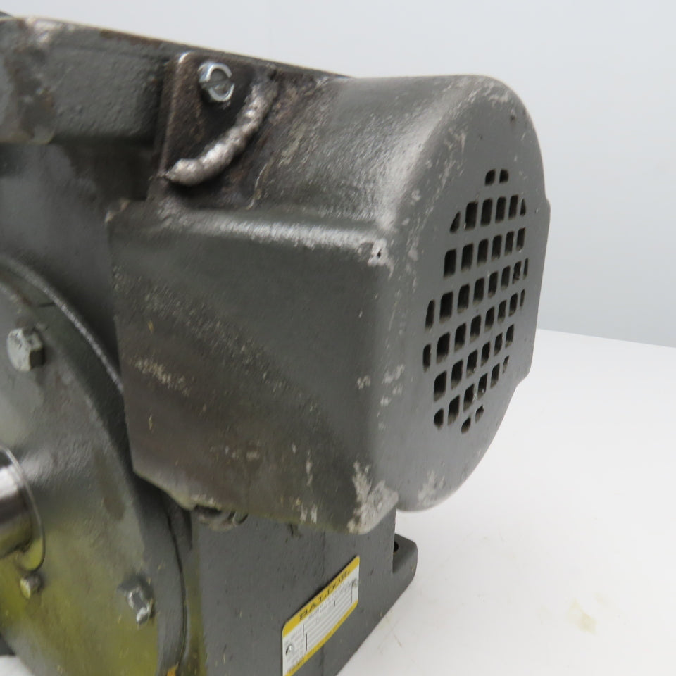 Baldor SVF-350-20-0-D 20:1 Ratio Right Angle Gear Reducer 87.5RPM 3.89Hp Max