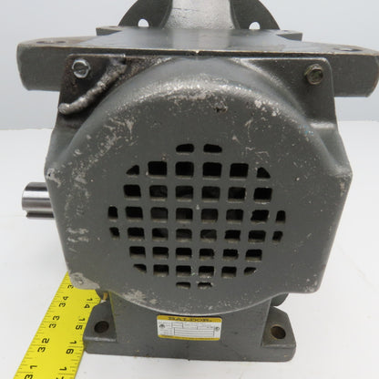 Baldor SVF-350-20-0-D 20:1 Ratio Right Angle Gear Reducer 87.5RPM 3.89Hp Max