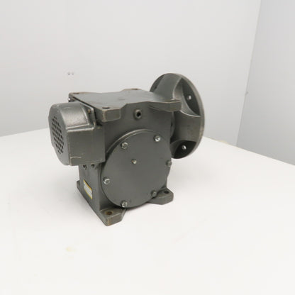 Baldor SVF-350-20-0-D 20:1 Ratio Right Angle Gear Reducer 87.5RPM 3.89Hp Max