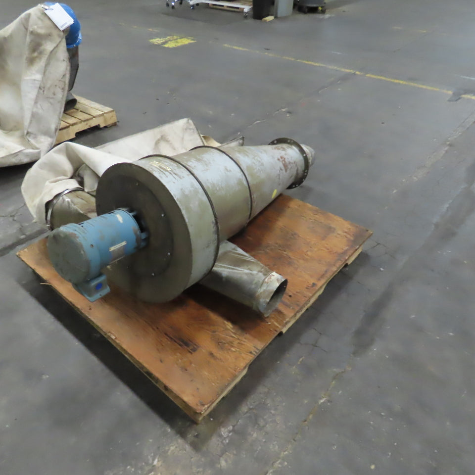 Torit 19-FM-55 2HP Cyclone Dust Collector 6" W/Bag 230/460V 3460RPM 3PH
