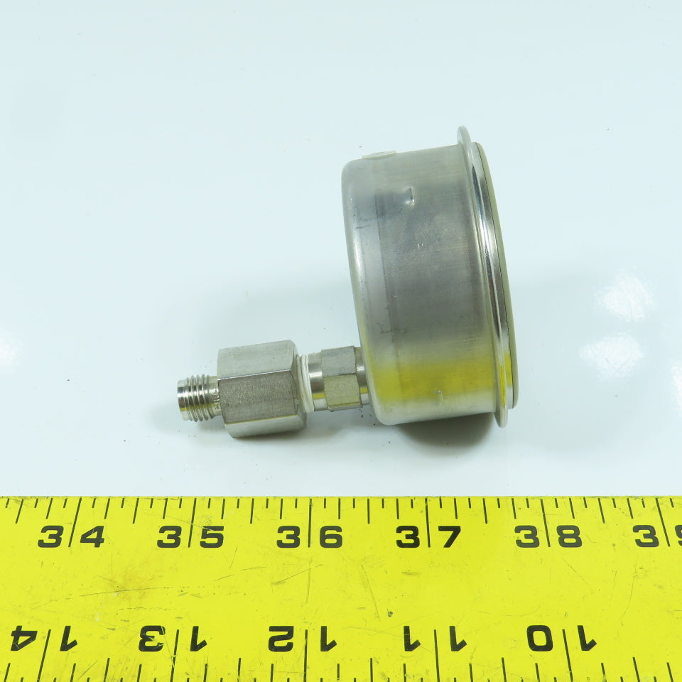 Haenni 0 To 15 PSI 0 to 1 Bar Stainless Steel Pressure Gauge