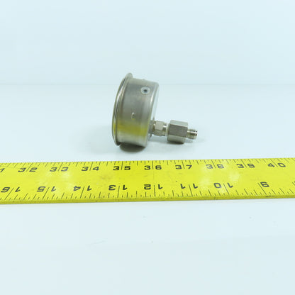 Haenni 0 To 15 PSI 0 to 1 Bar Stainless Steel Pressure Gauge