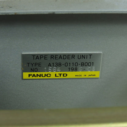 Fanuc A13B-0110-B001 Tape Reader Unit W/ A20B-1001-005